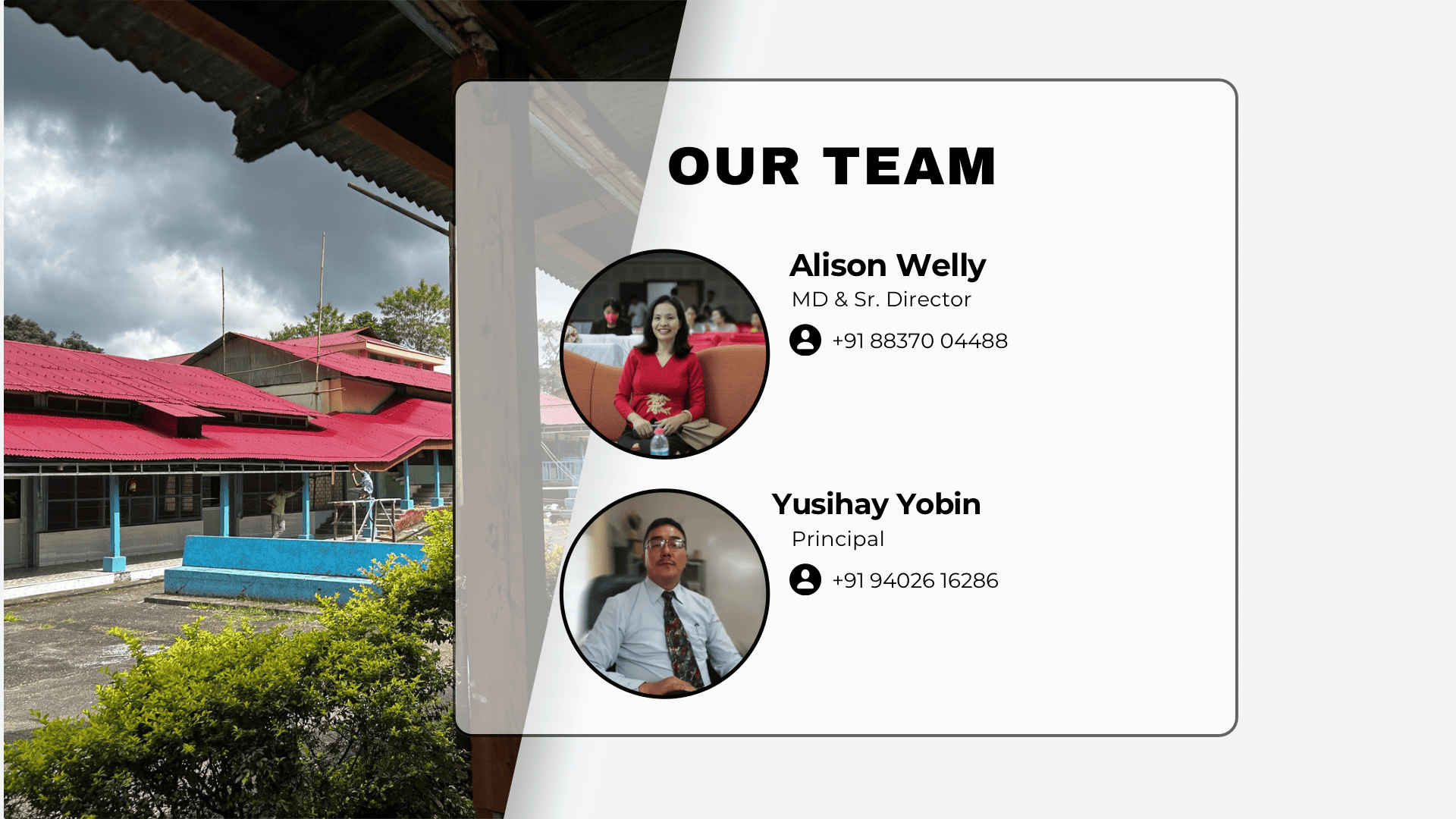 Campus view of Donyi Polo Vidya Bhawan